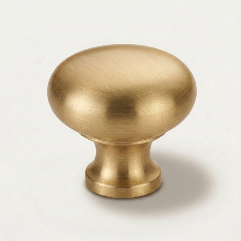 Bulb Brass Cabinet Knob