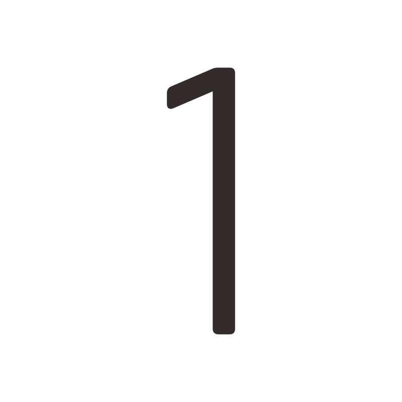 #number_1_color_matte-black_style_plain