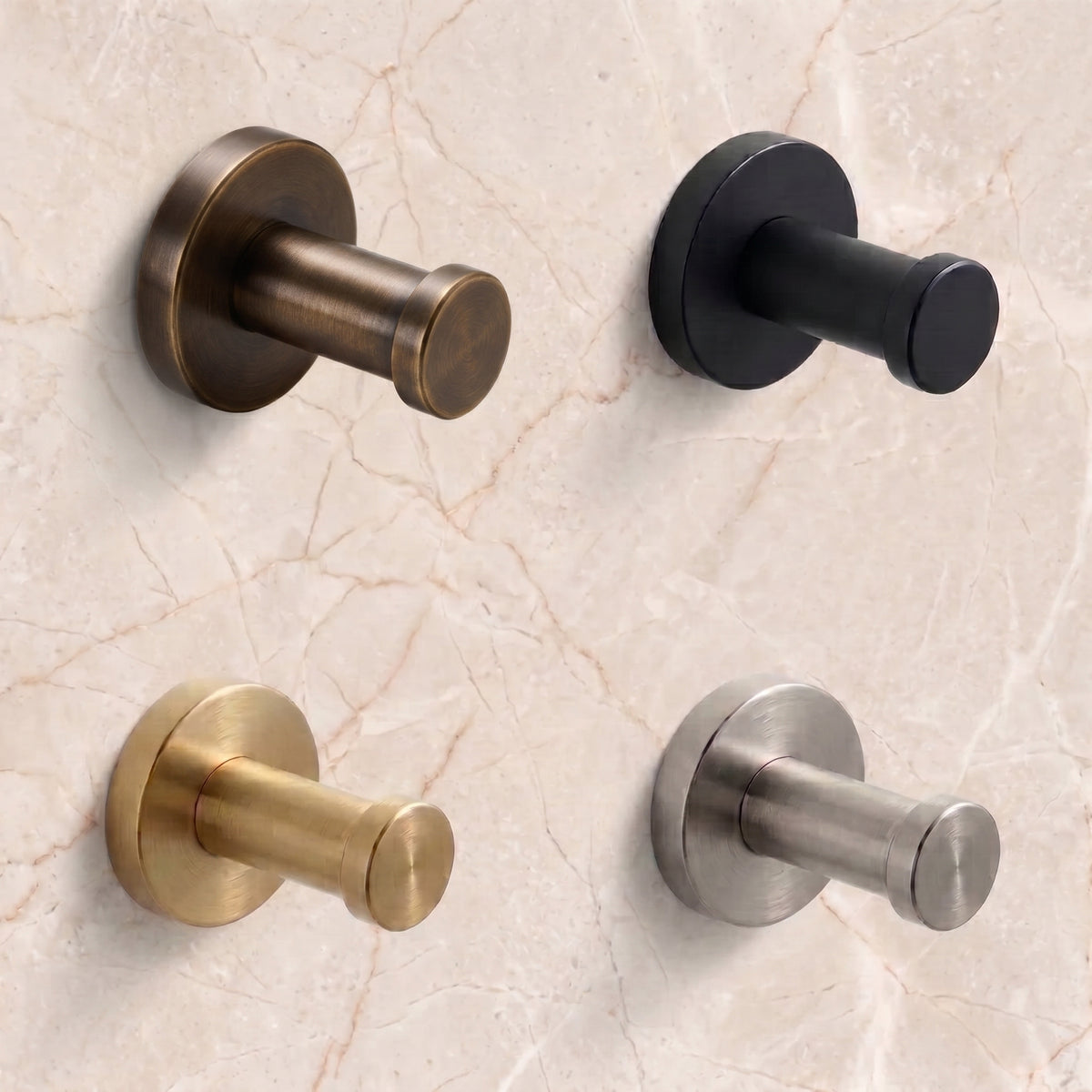 Reed Brass Wall Hook