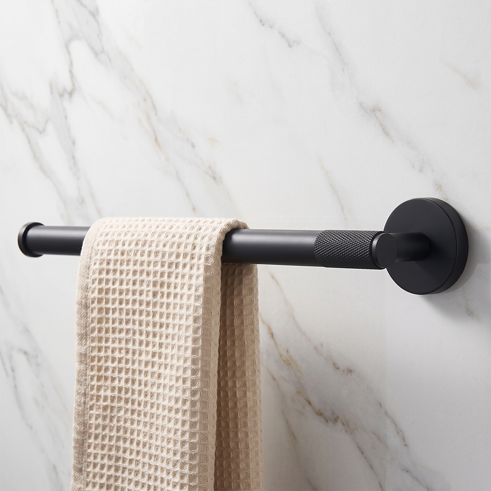 Reed Brass Towel Ring