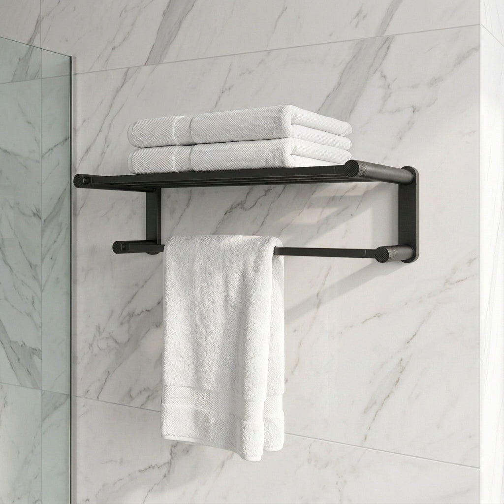 Sena Brass Bathroom Hardware Collection