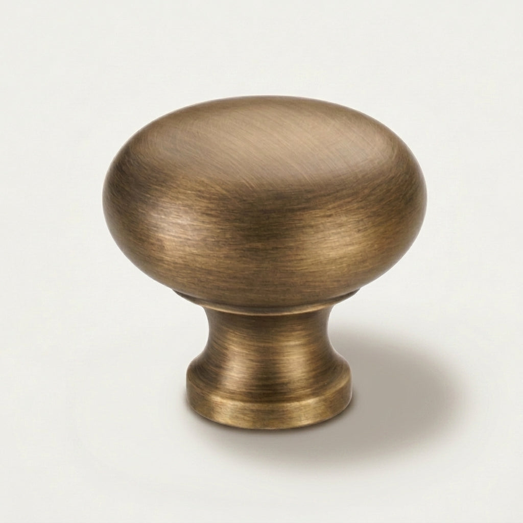 Bulb Brass Cabinet Knob