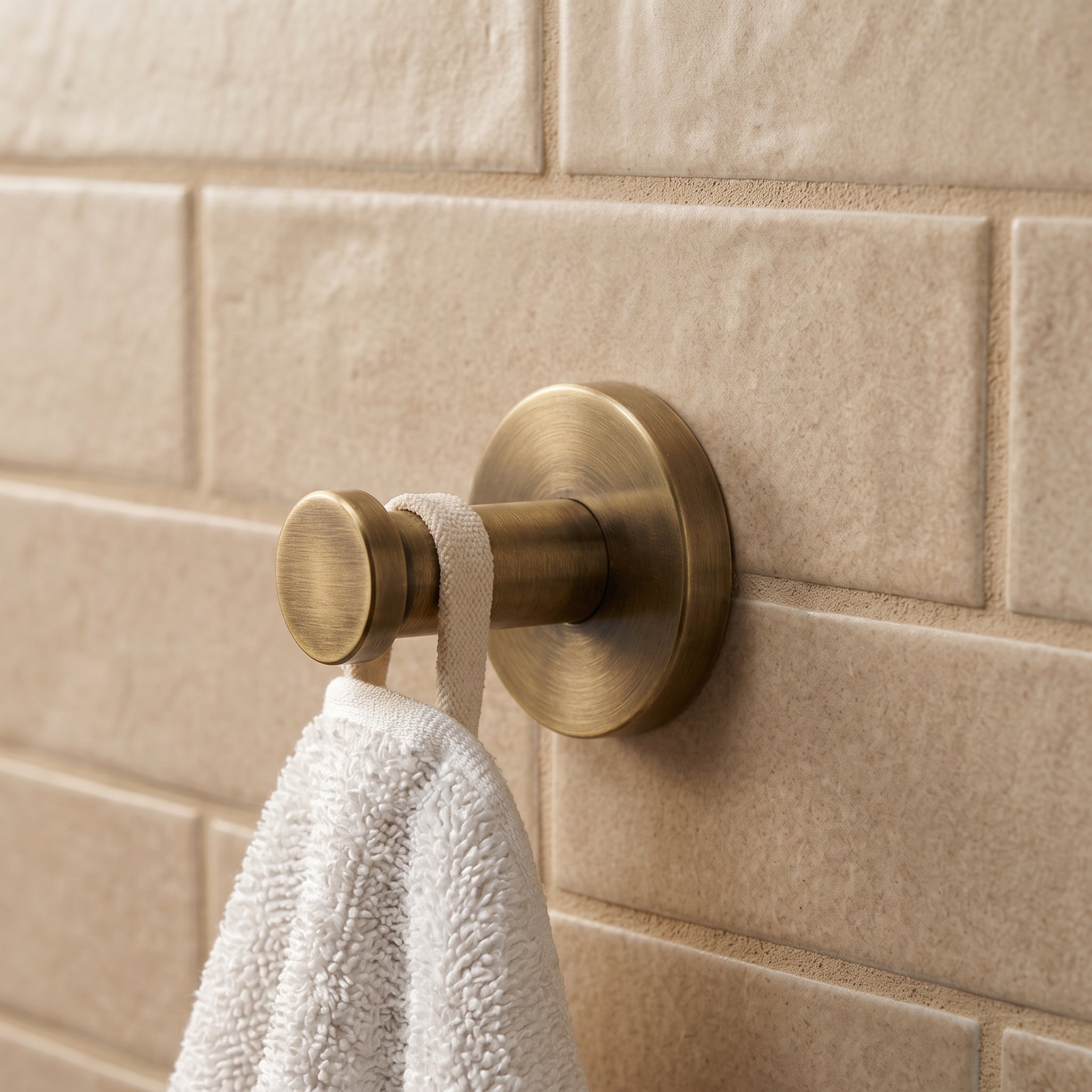 Reed Brass Wall Hook