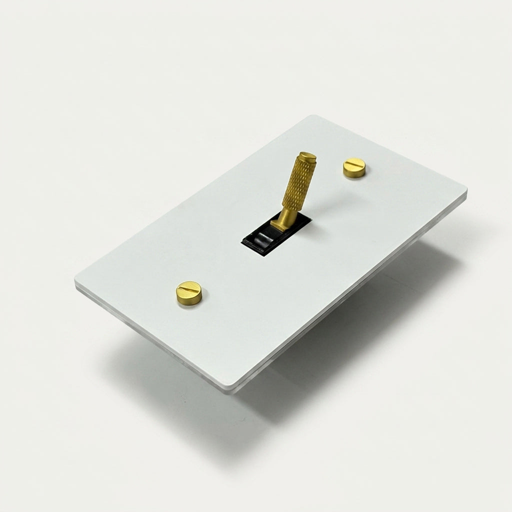 Brass Toggle Switch