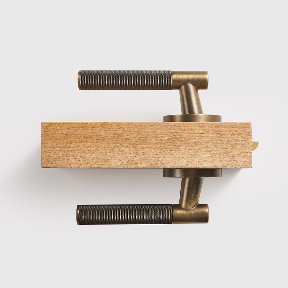 Finn Brass Door Handle