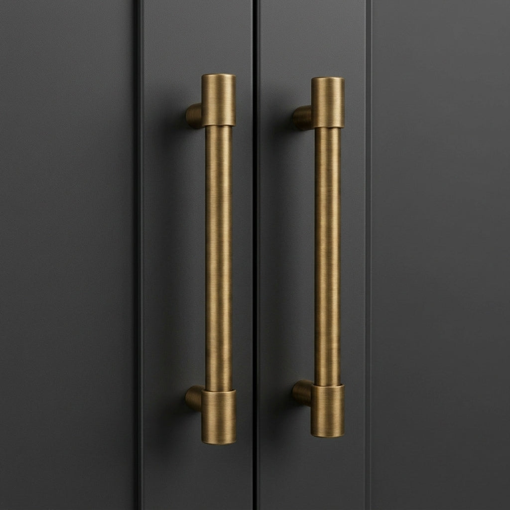 Spur Brass Cabinet Pull