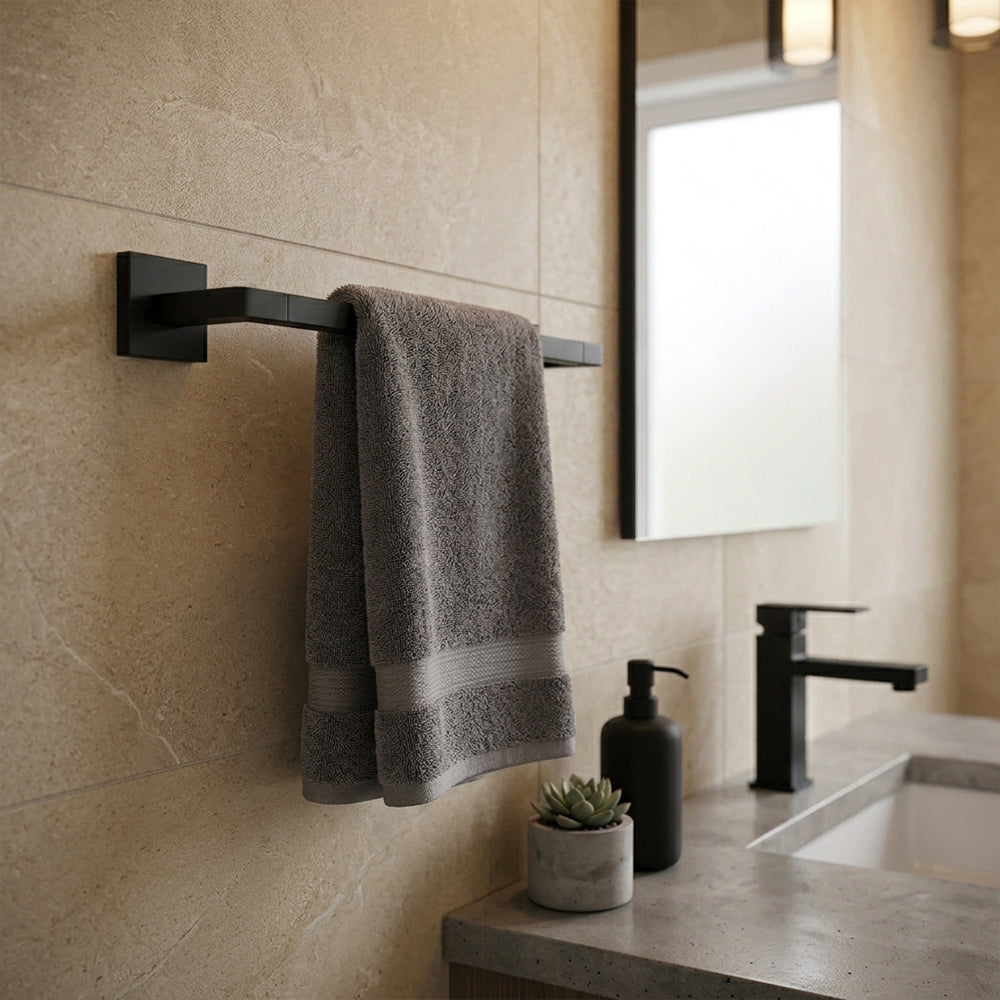 Aven Brass Towel Ring
