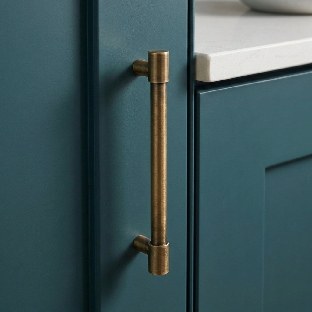 Spur Brass Cabinet Pull