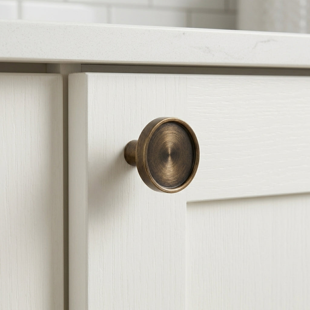 Spur Brass Cabinet Knob