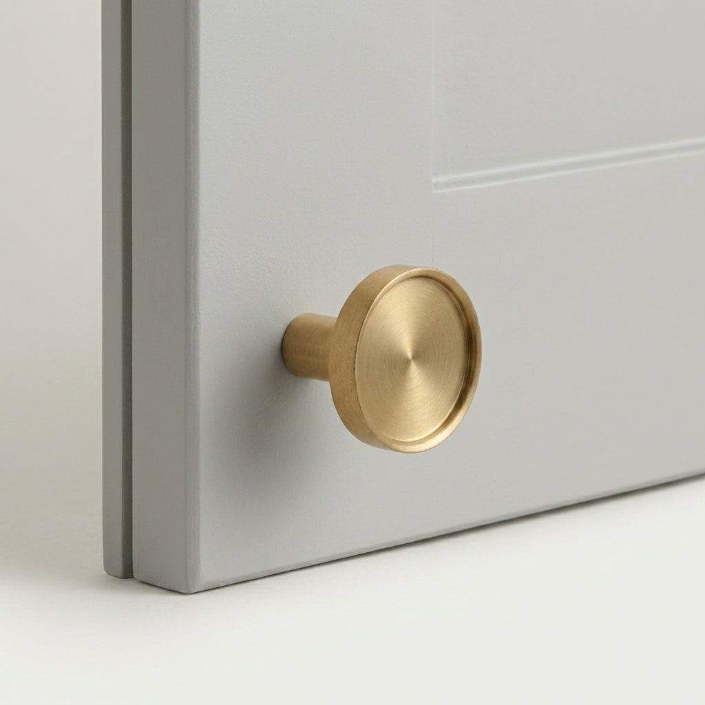 Spur Brass Cabinet Knob