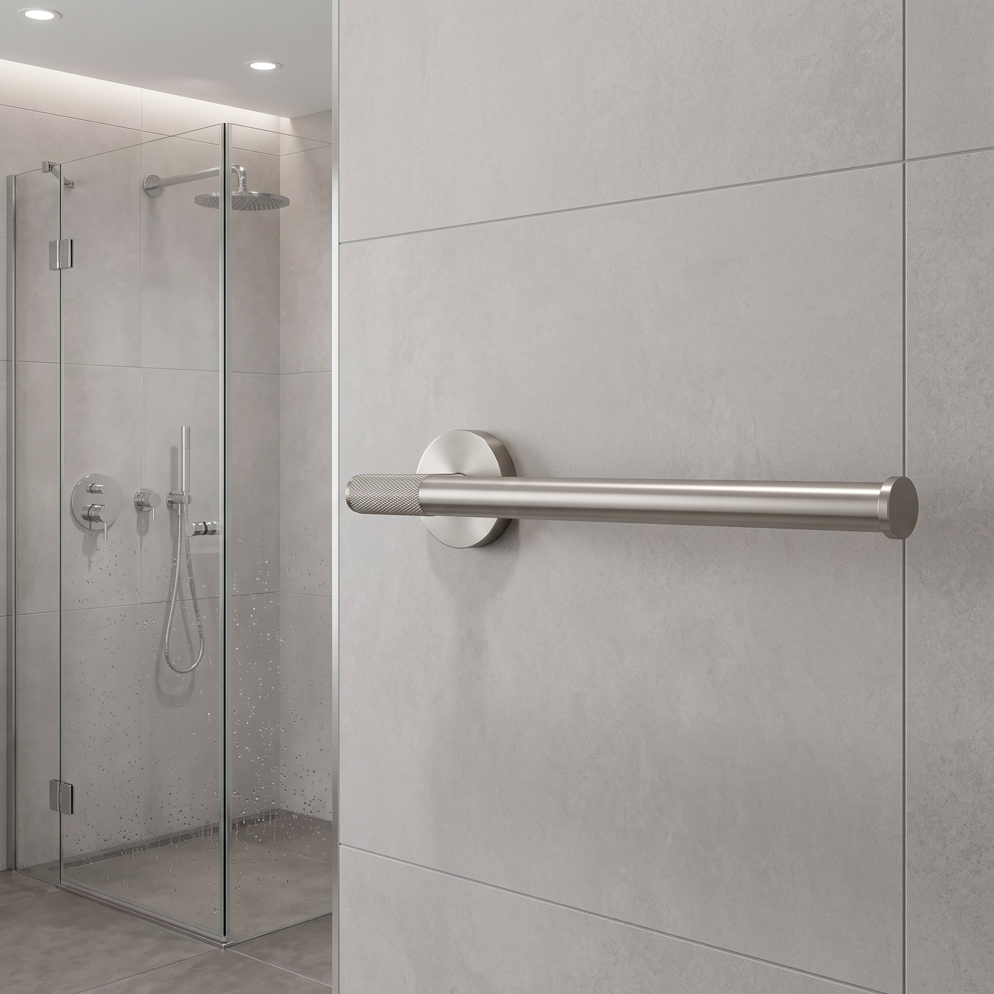 Reed Brass Towel Ring