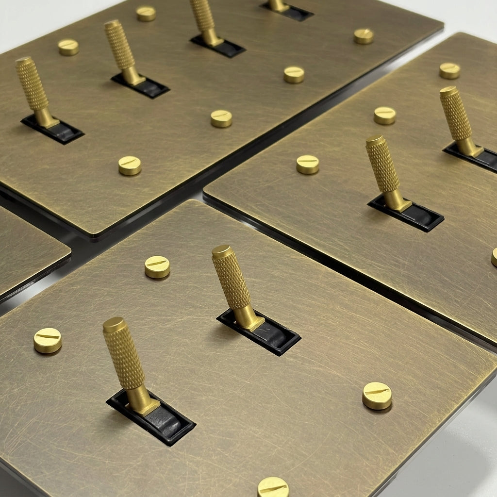 Alto Brass Toggle Switch