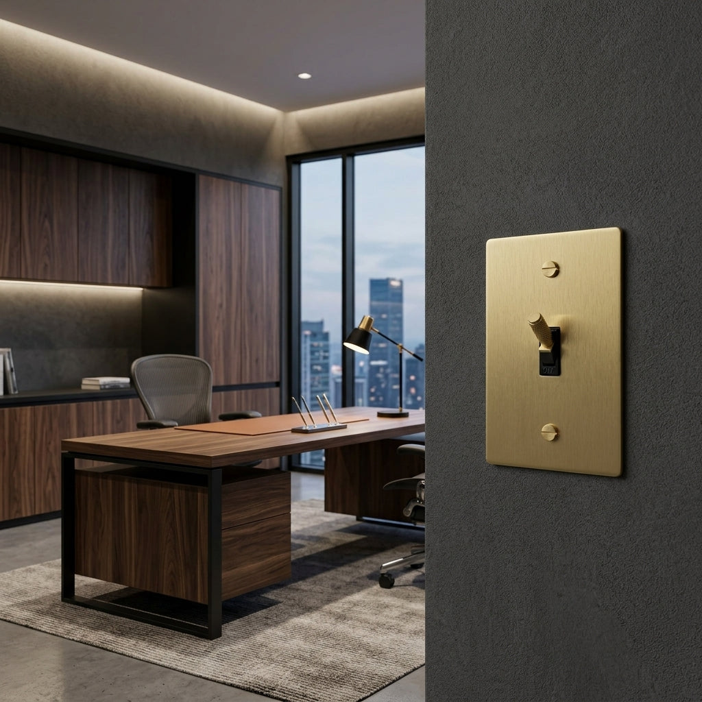 Brass Toggle Switch