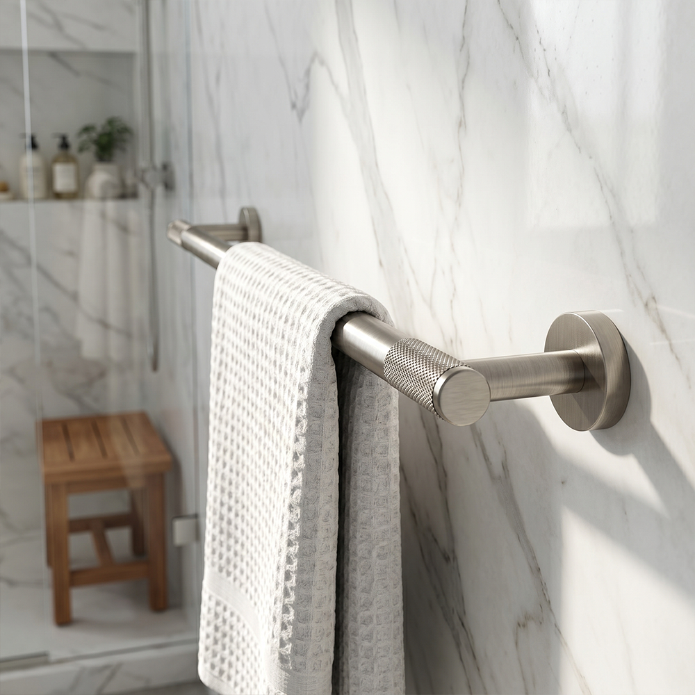 Reed Brass Towel Bar