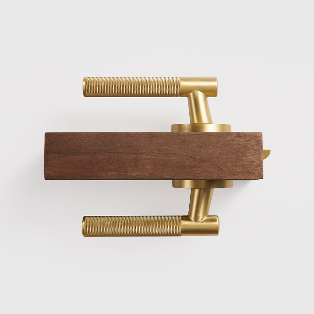 Finn Brass Door Handle