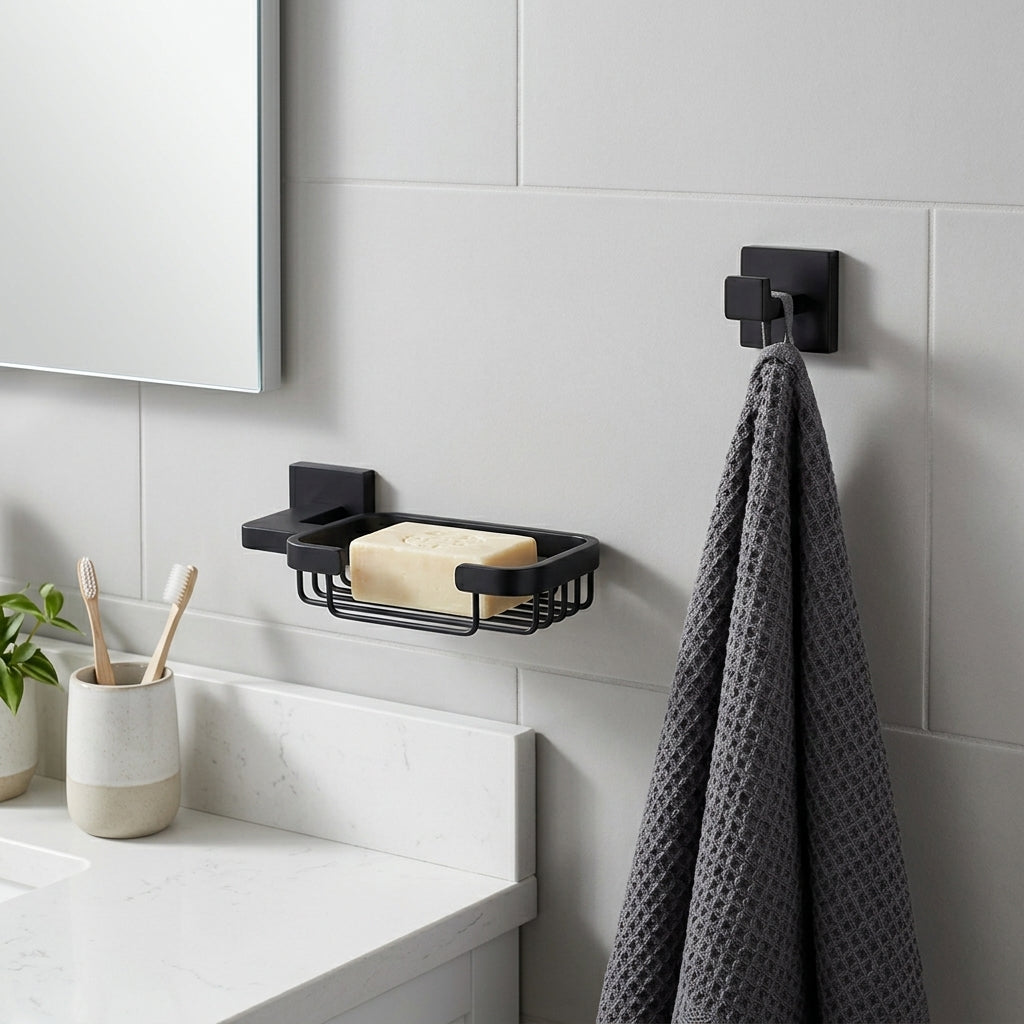 Aven Brass Soap Basket