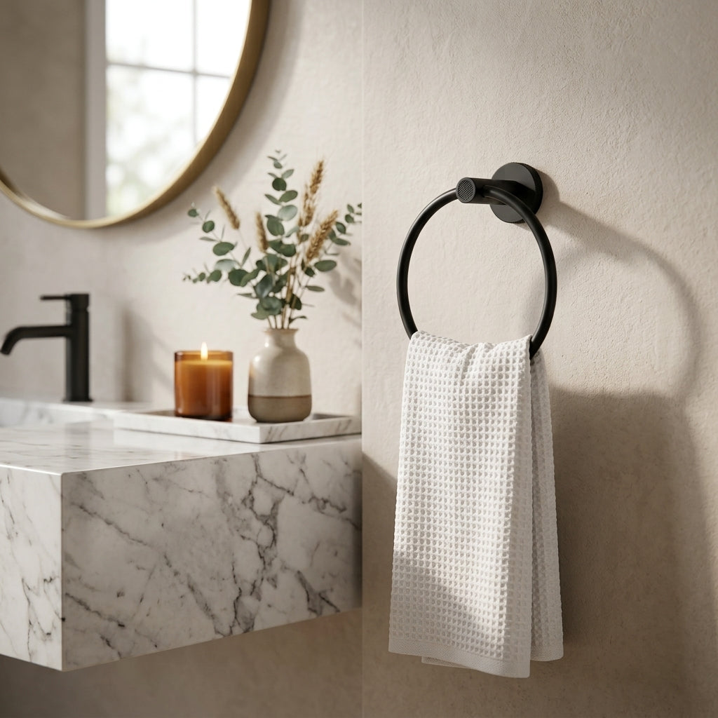 Sena Brass Bathroom Hardware Collection