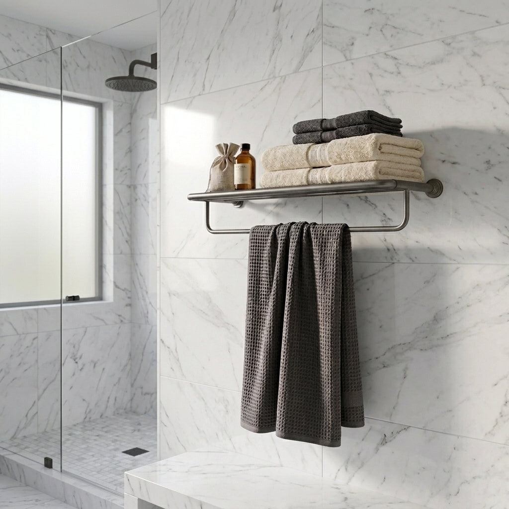 Mira Brass Bathroom Hardware
