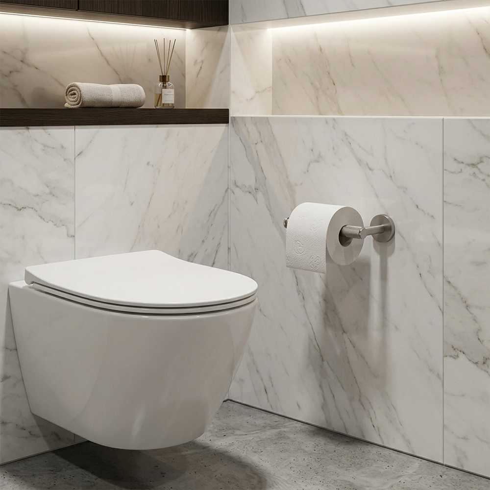 Reed Brass Toilet Paper Holder