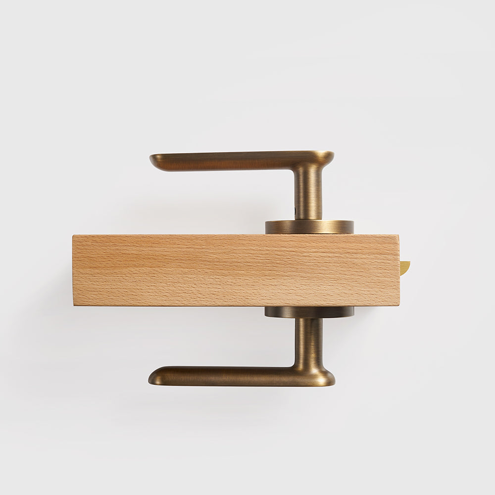 Nash Brass Door Handle