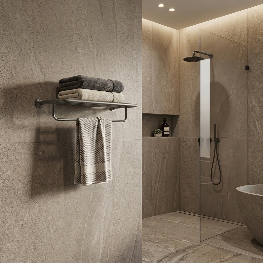 Mira Brass Bathroom Hardware