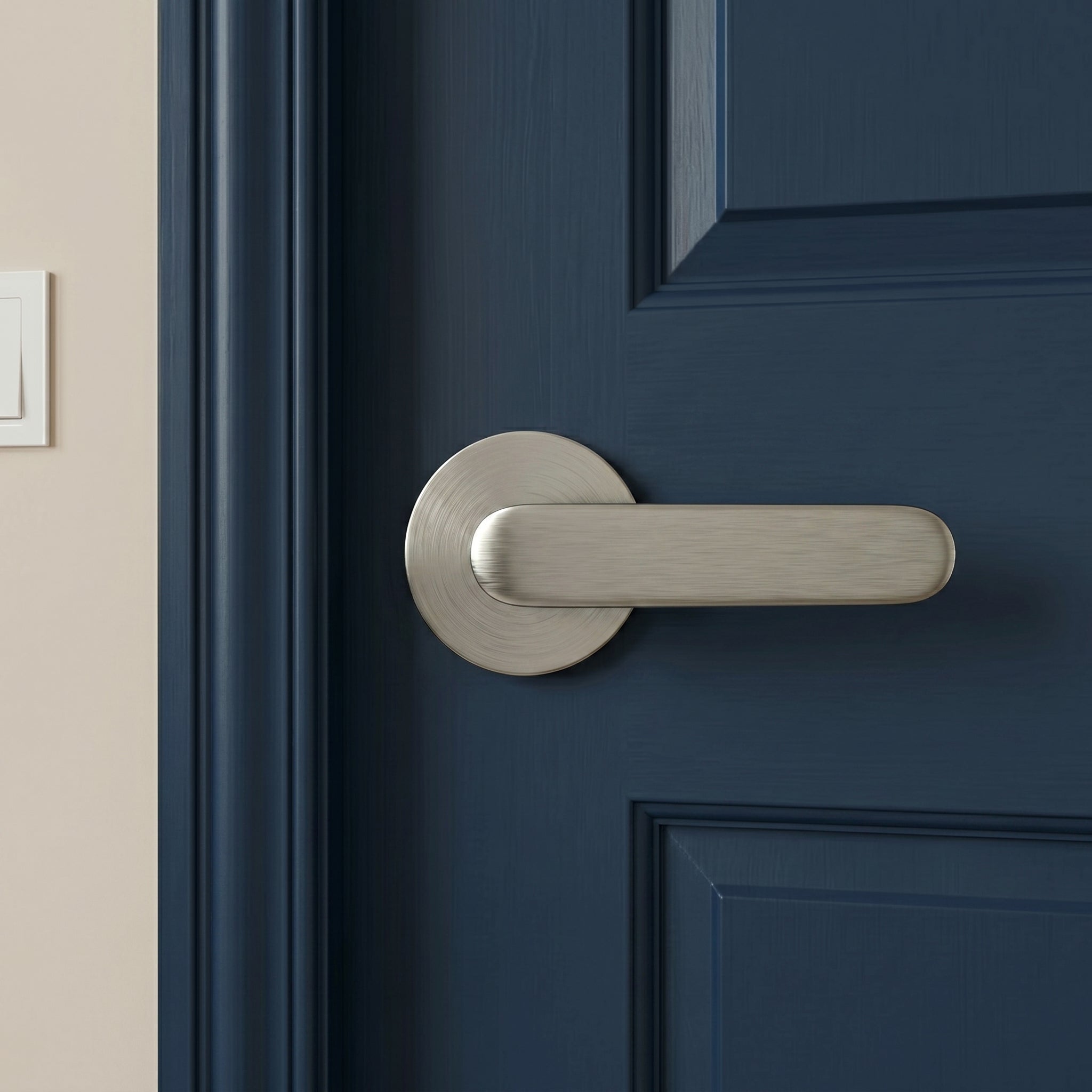 Nash Brass Door Handle