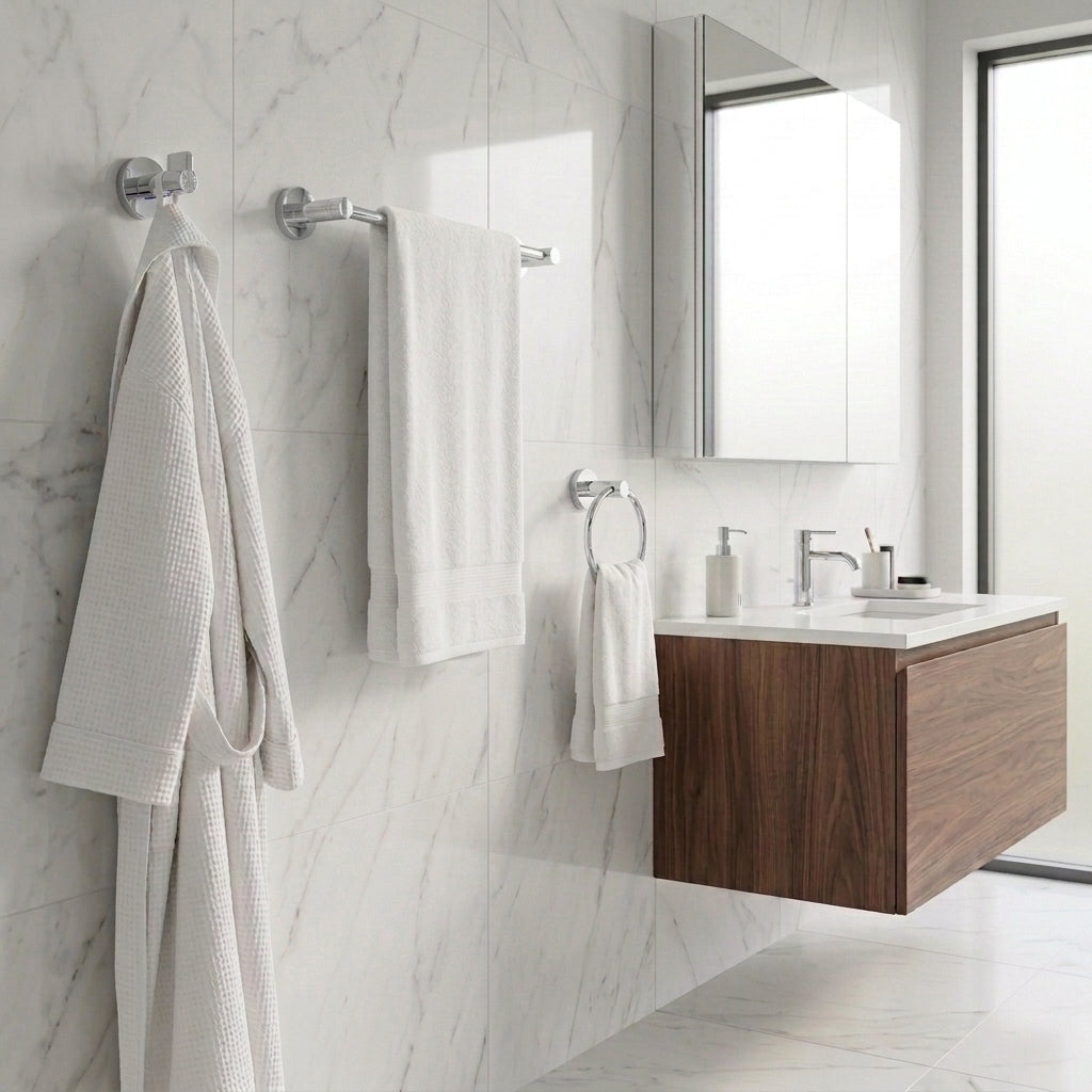 Sena Brass Bathroom Hardware Collection