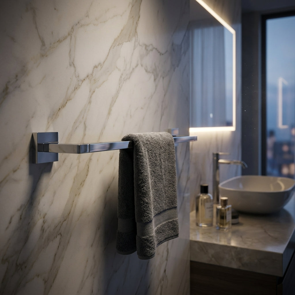 Aven Brass Bathroom Hardware