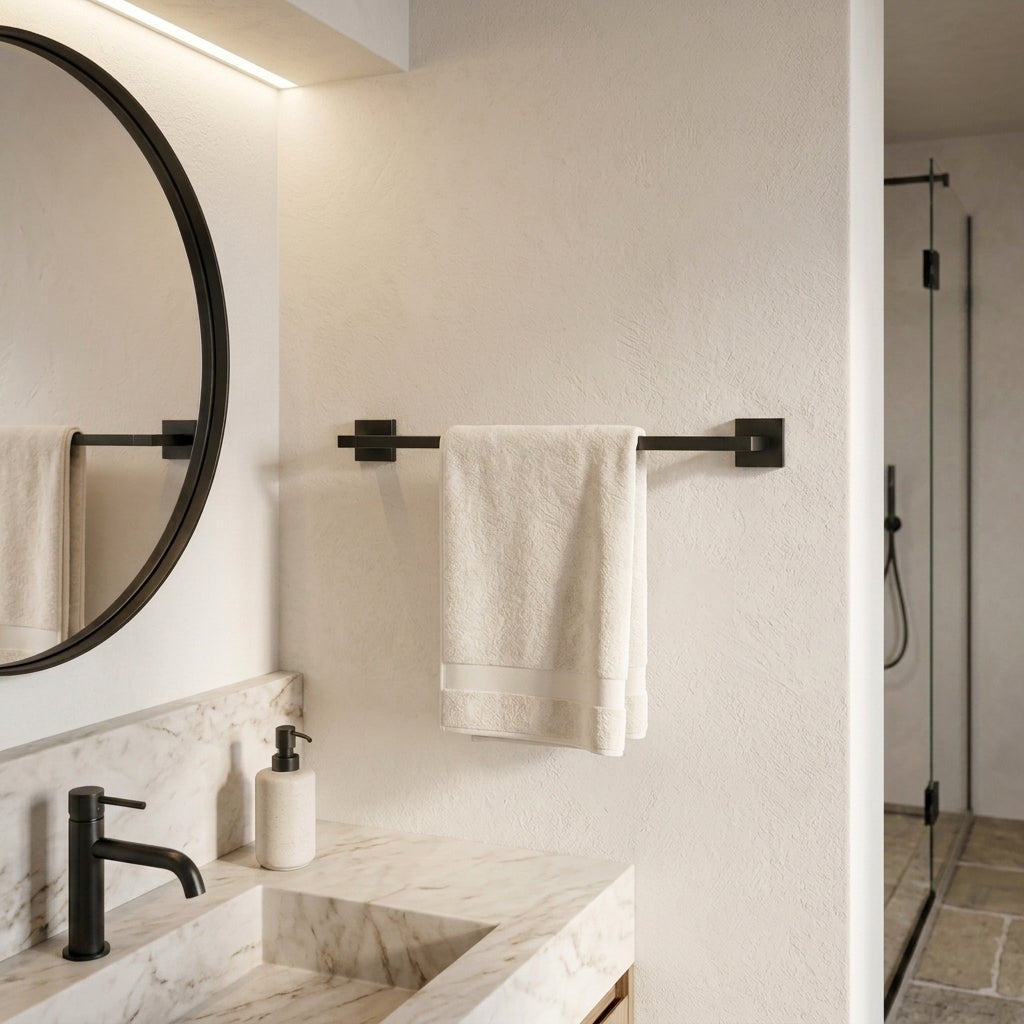 Aven Brass Bathroom Hardware