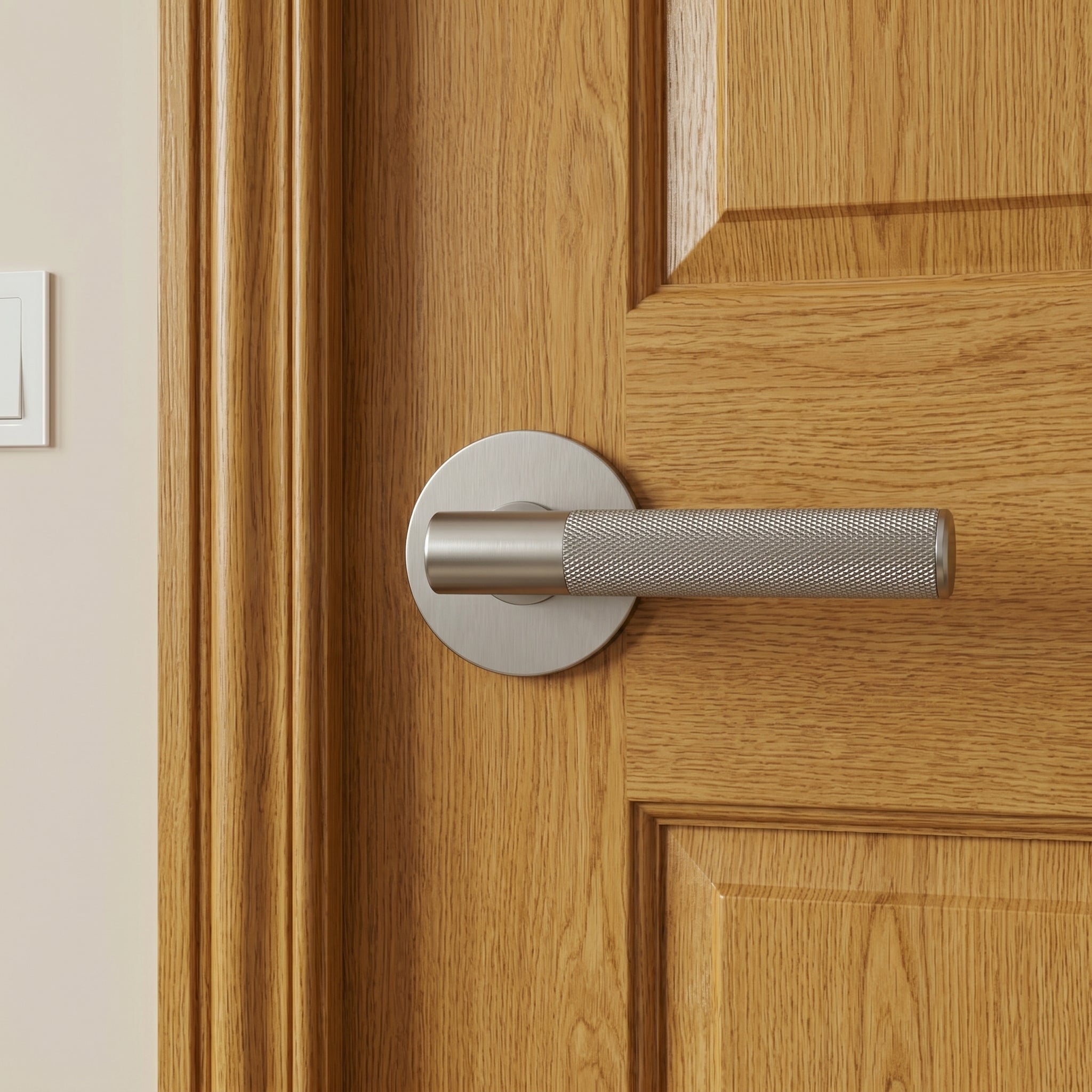Finn Brass Door Handle