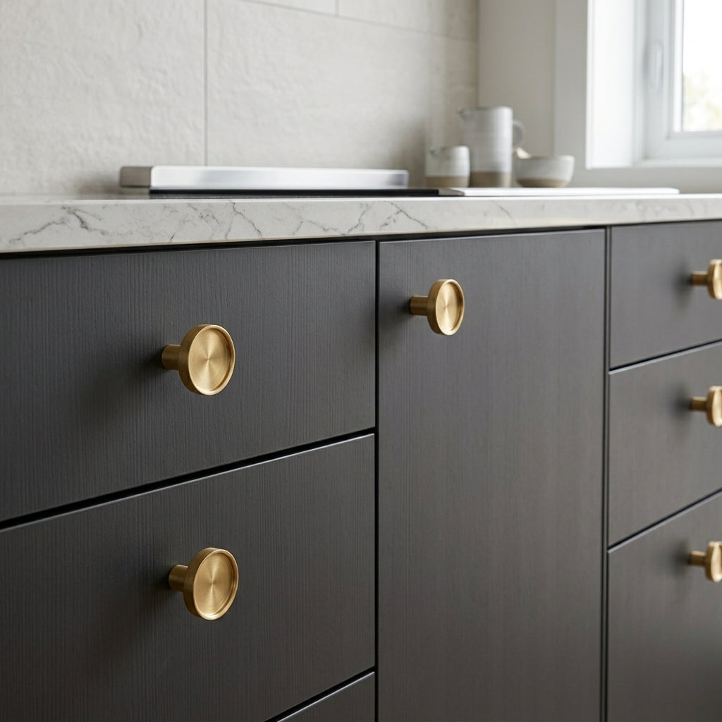Spur Brass Cabinet Knob