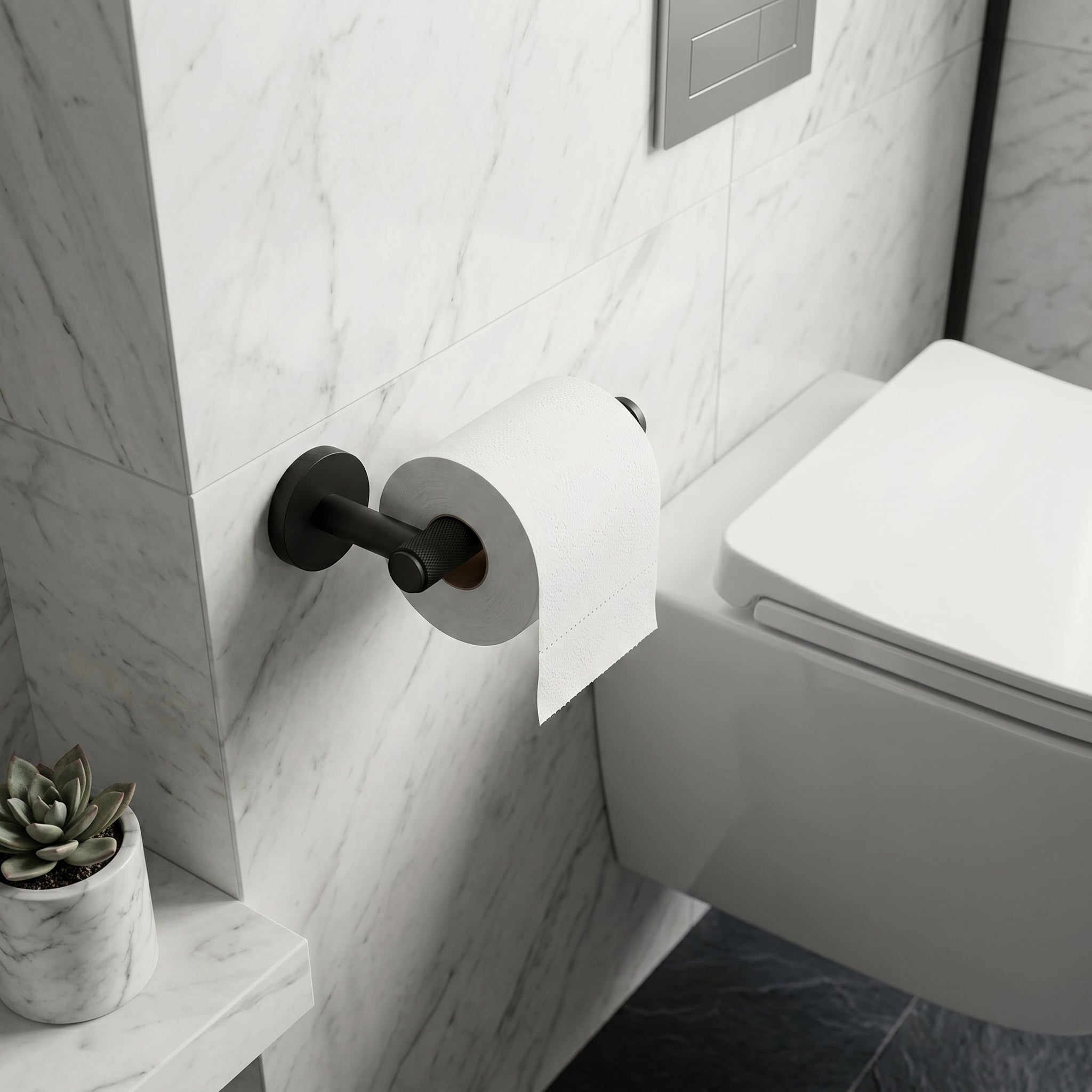 Reed Brass Toilet Paper Holder