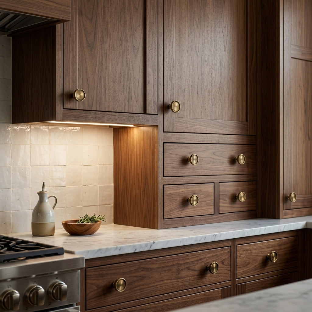 Spur Brass Cabinet Knob