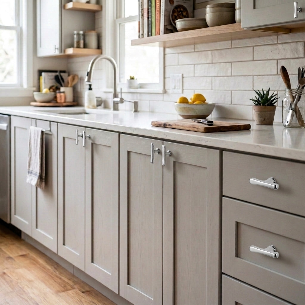 Tine Brass Cabinet Pull
