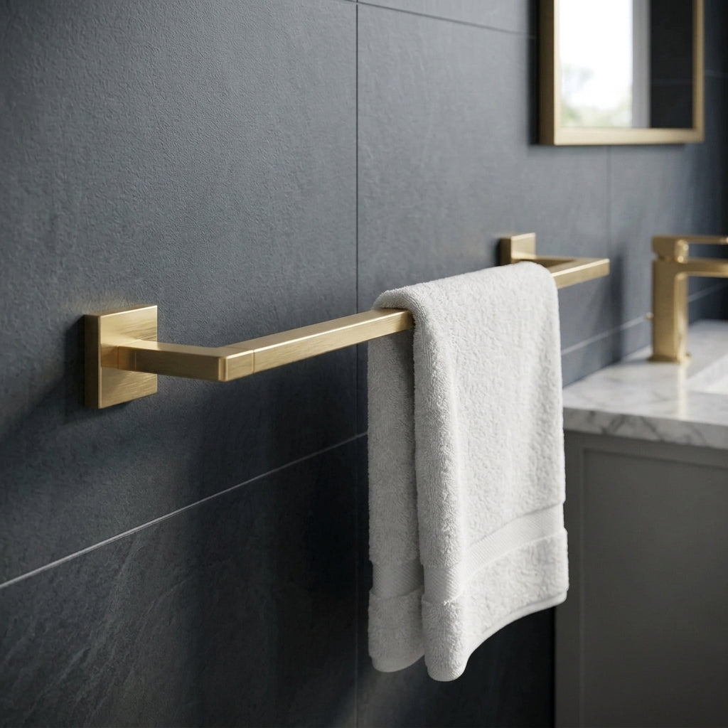Aven Brass Bathroom Hardware