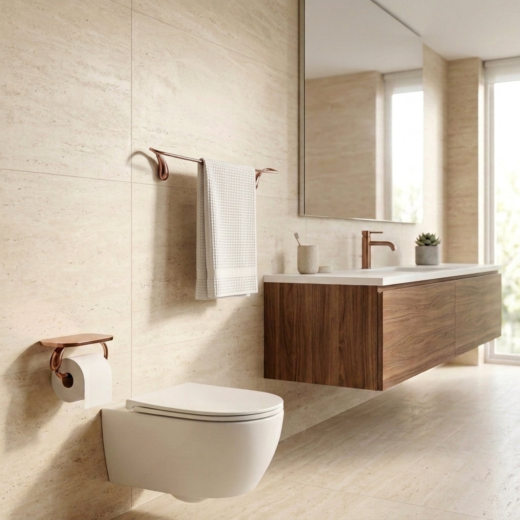 Nola Brass Bathroom Hardware