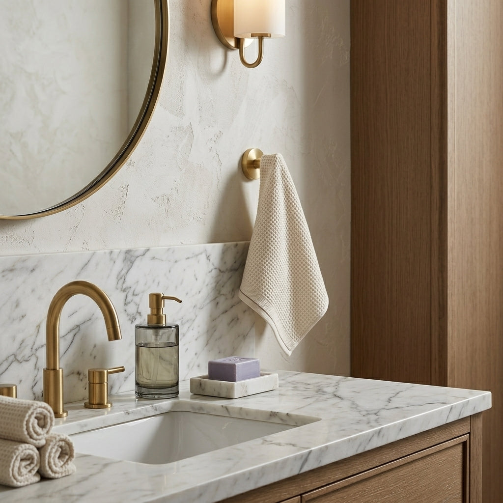 Reed Brass Wall Hook