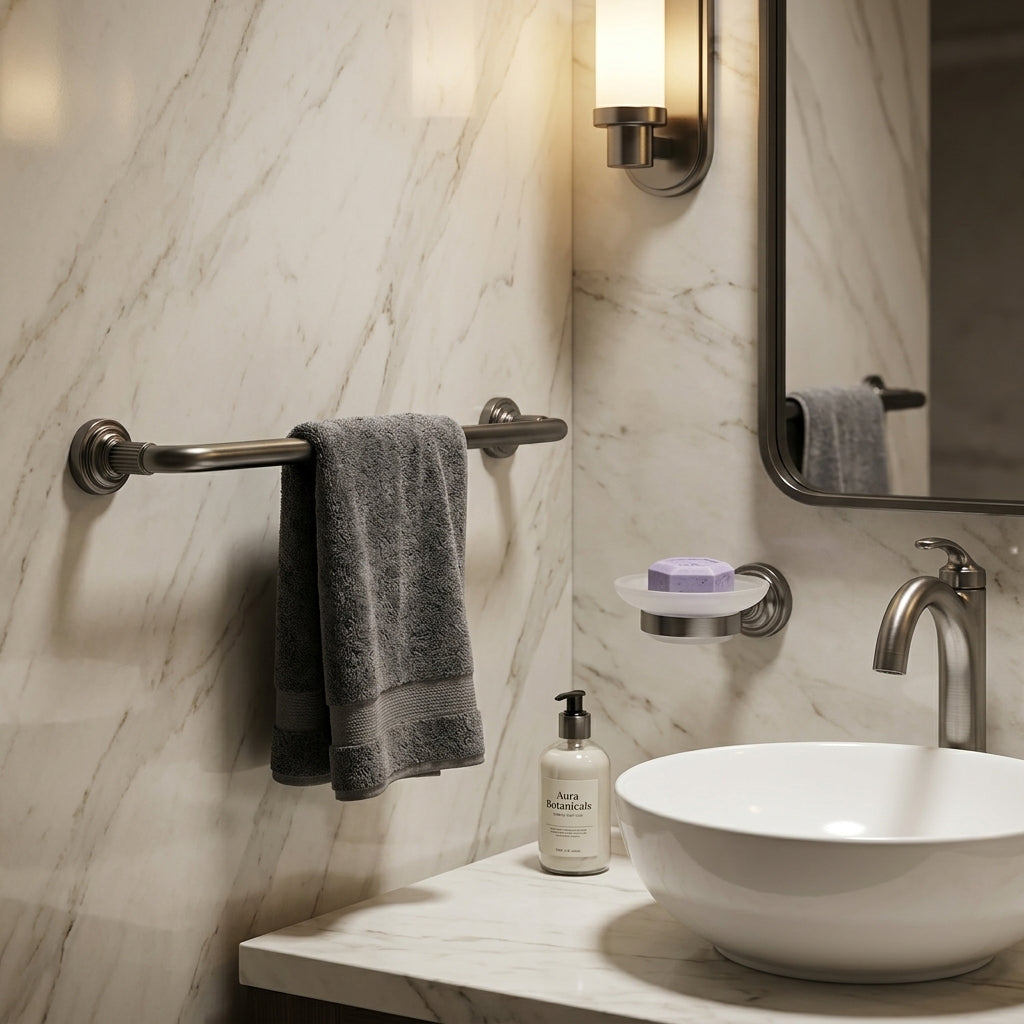 Mira Brass Bathroom Hardware