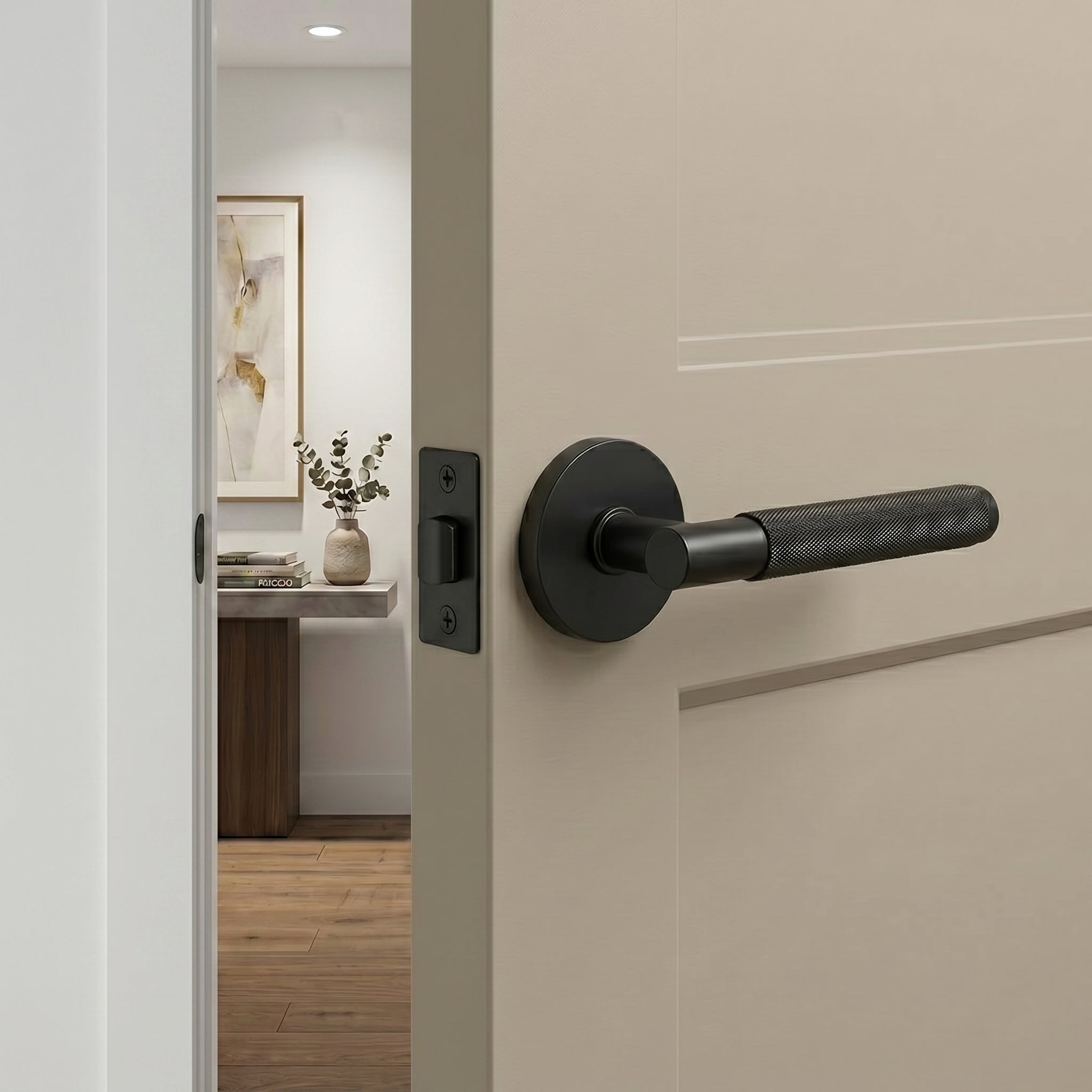 Arlo Brass Door Handle