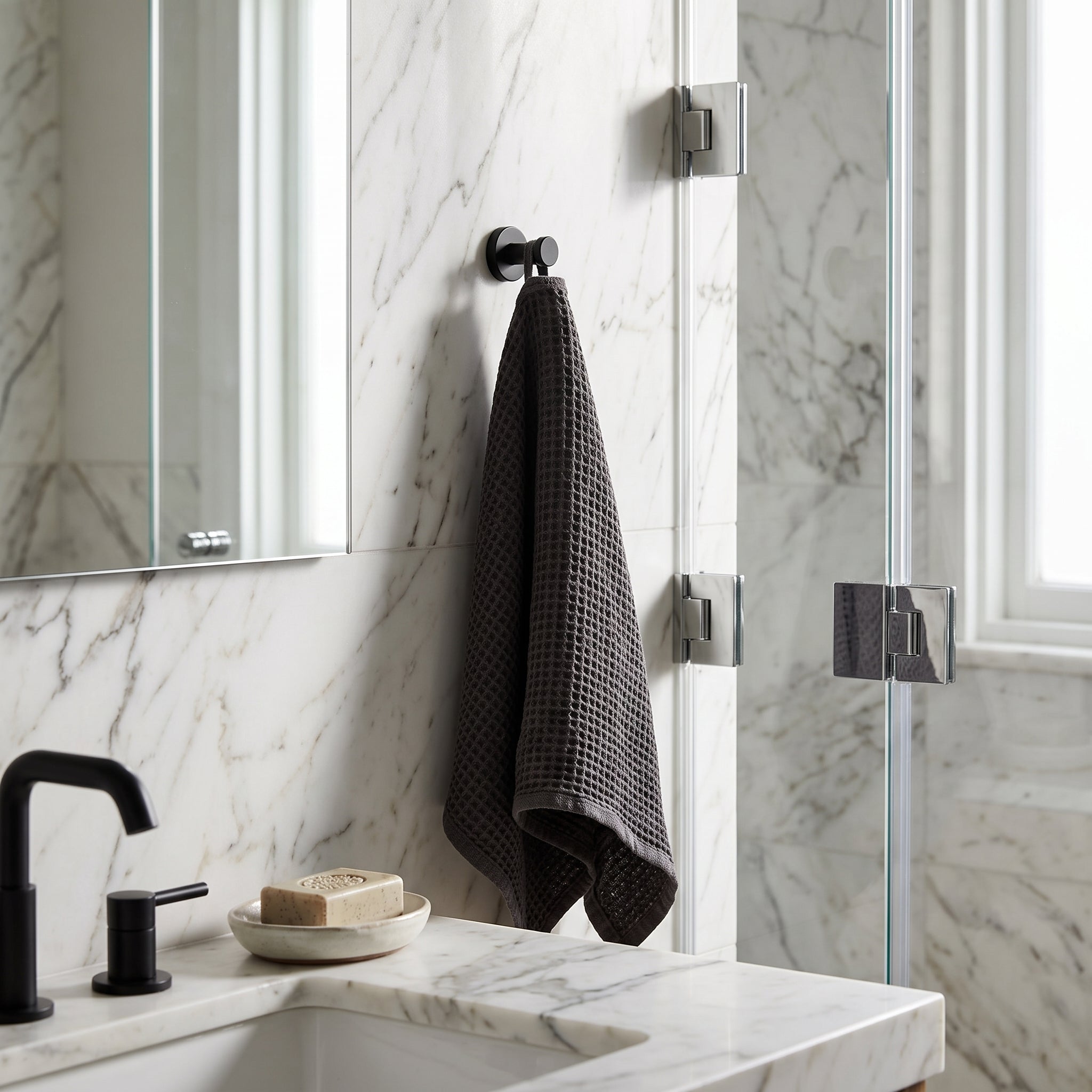 Reed Brass Wall Hook