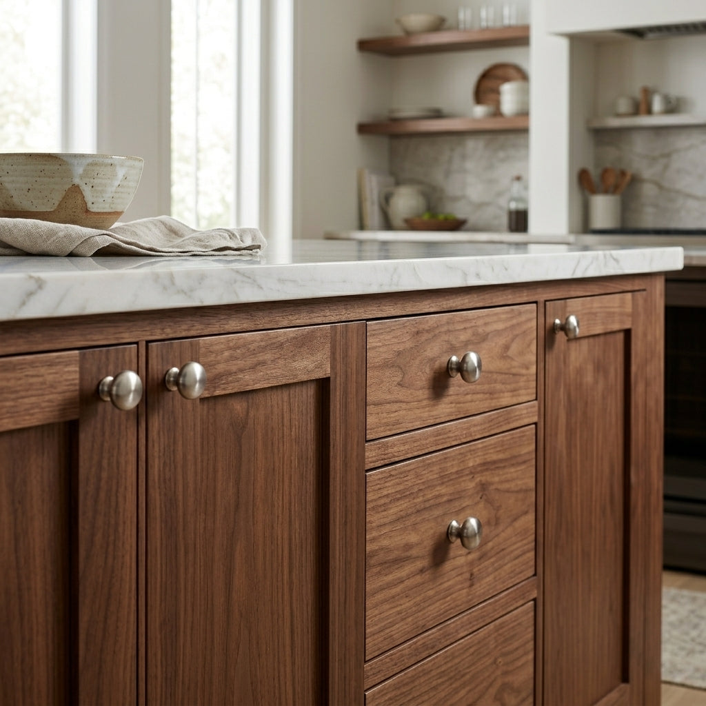Bulb Brass Cabinet Knob