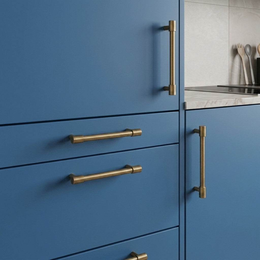 Spur Brass Cabinet Pull