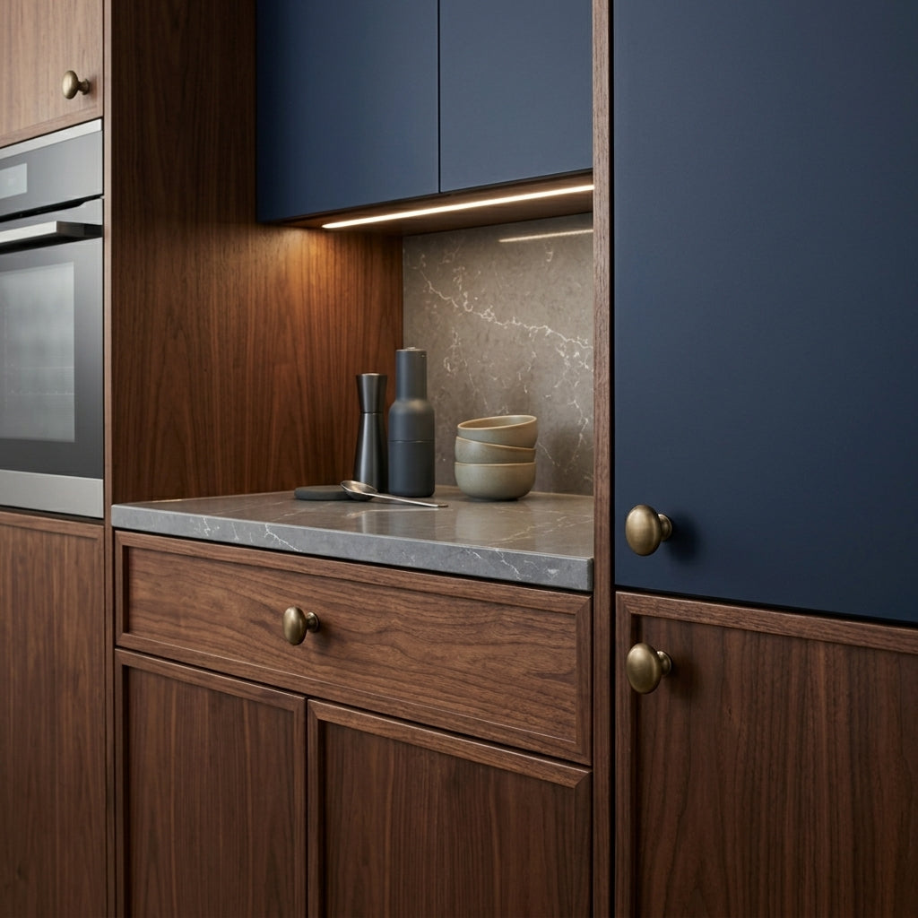 Bulb Brass Cabinet Knob