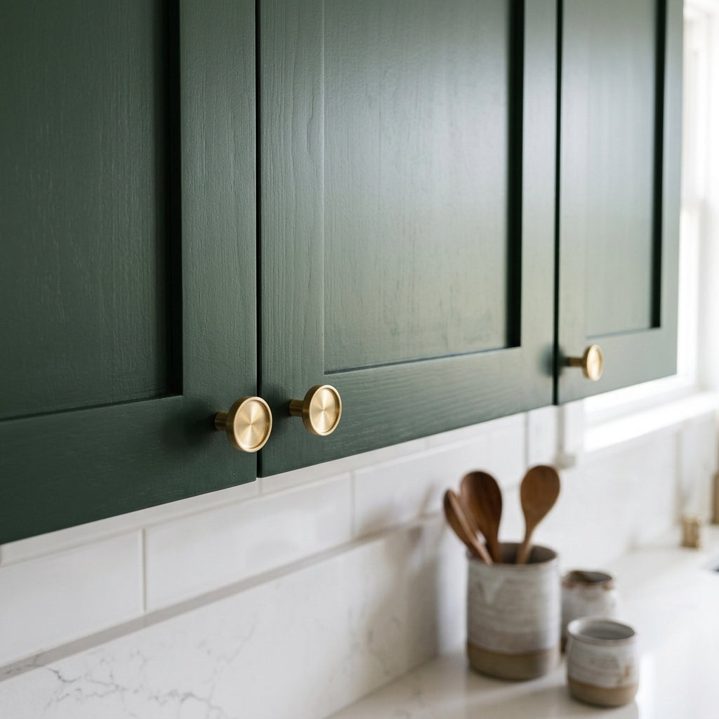 Spur Brass Cabinet Knob