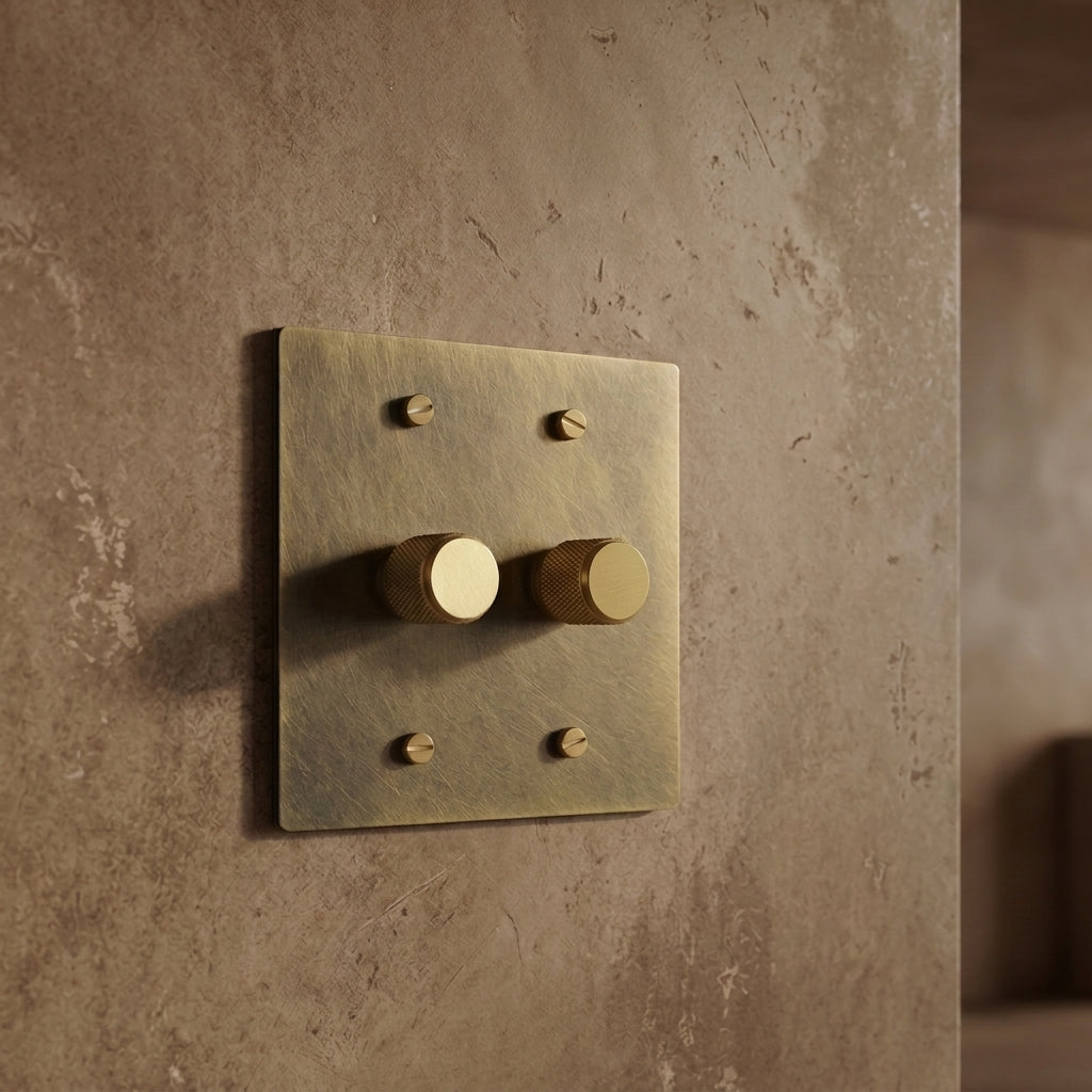 Halo Brass Light Dimmer 3 Way
