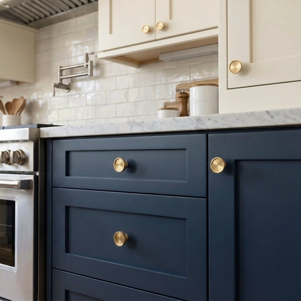Spur Brass Cabinet Knob