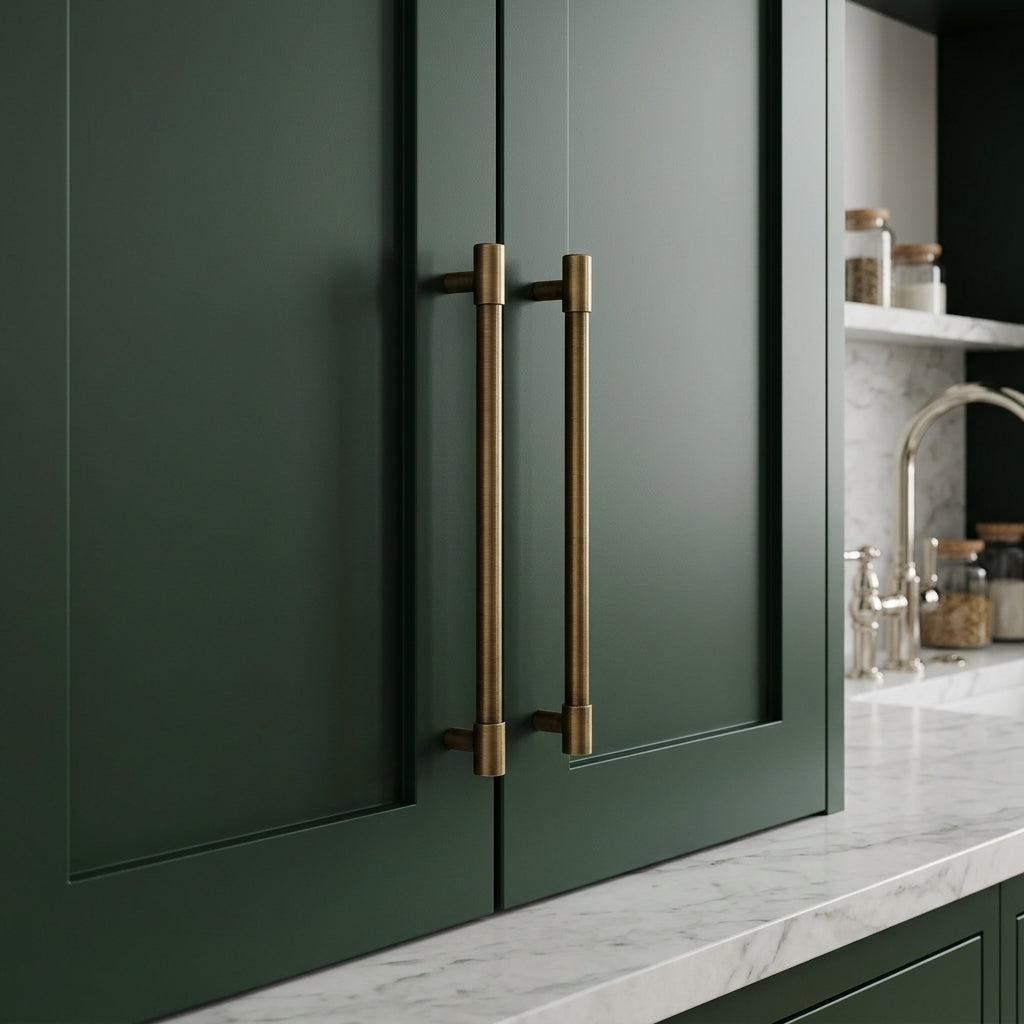 Spur Brass Cabinet Pull