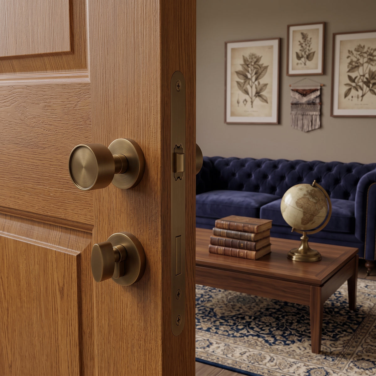 Otto Brass Door Knob