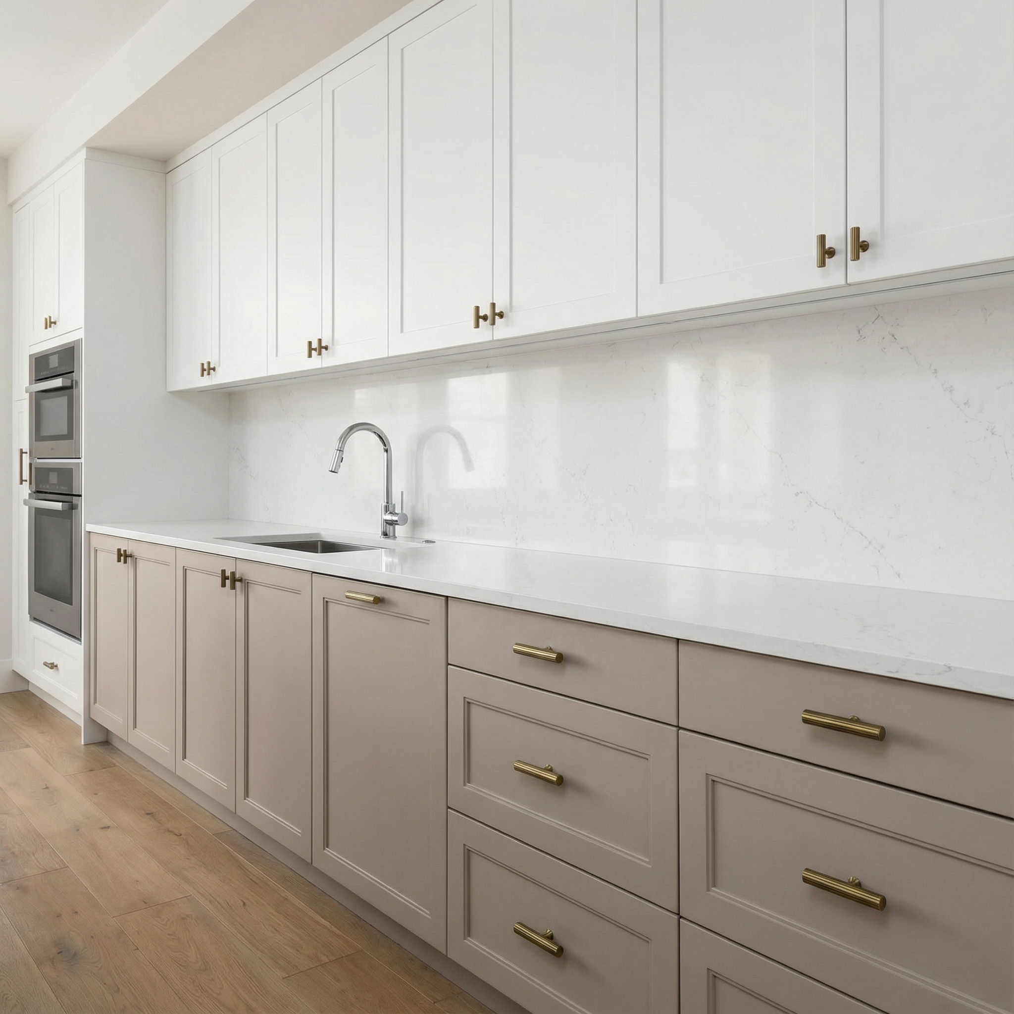 Vell TBar Antique Brass