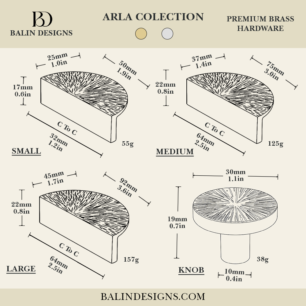 Arla Cabinet Pull